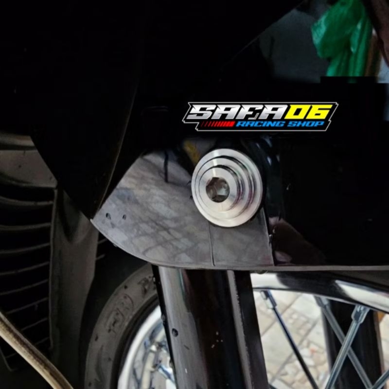BAUT BIG HEAD SPAKBOR DEPAN MIO SPORTY SMILE PROBOLT STAINLESS HENG THAILAND