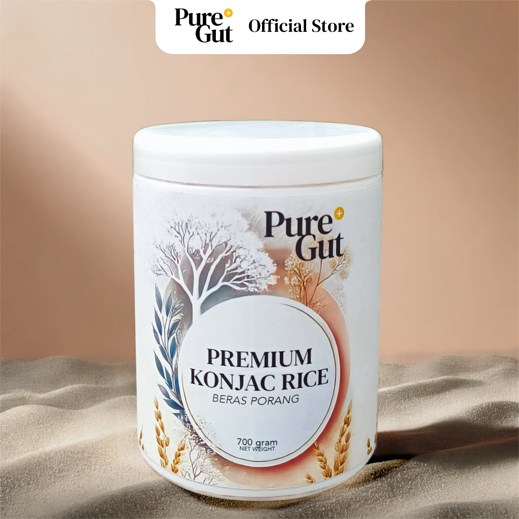 

Beras Porang PureGut + Premium Konjac Rice 700gram