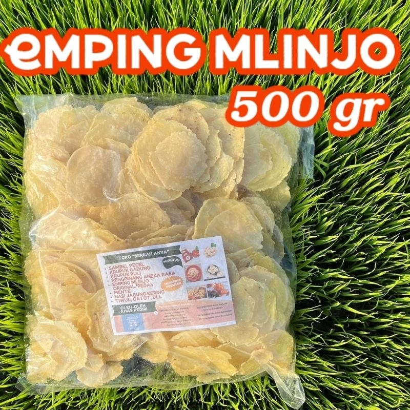 

Emping Melinjo kecil Mentah 500 gram keripik Belinjo Renyah