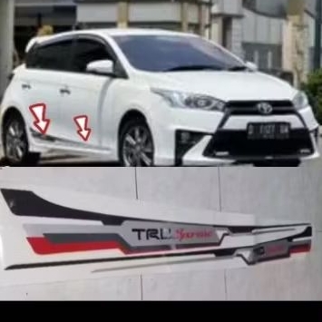 stiker trd Sportivo Yaris/stiker trd yaris/stiker trd sportivo