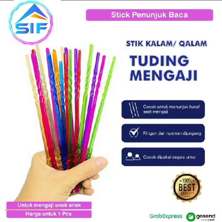 

Kalam Petunjuk Ngaji Anak Tuding Ngaji Baca Buku Stik Kalam Membaca Iqro Mengaji Anak Lucu Model Stick Ulir Alat Perlengkapan Baca Kitab