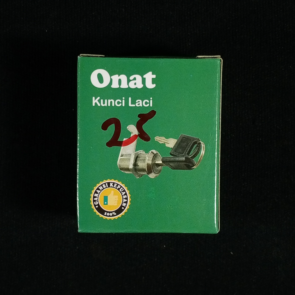 ONAT Kunci Camlock Laci Loker Lemari Drawer Lock 25 MM