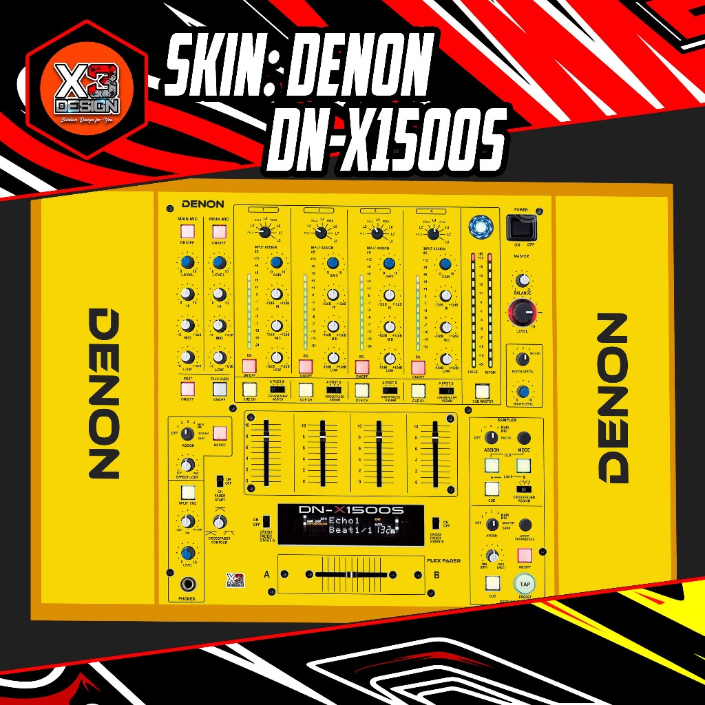 SKINZ DENON DN-X1500S ALLO VARIAN COLOUR & CUSTOM DESIGN