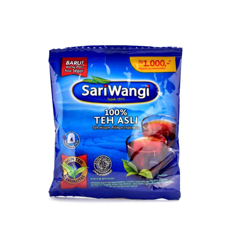 

Sariwangi teh sachet isi 6