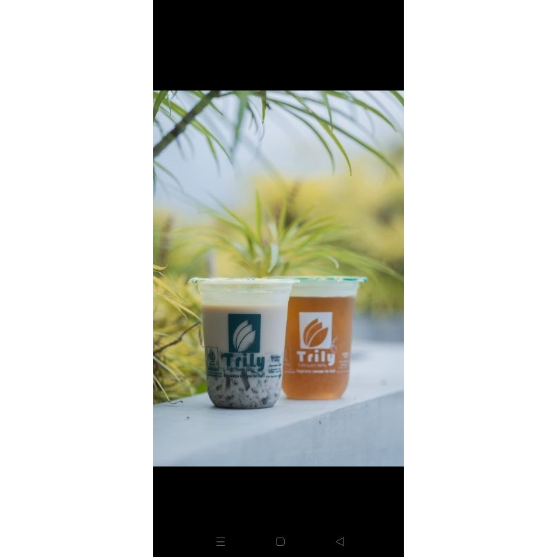 

Trily teh tarik jelly segernya sampai kehati