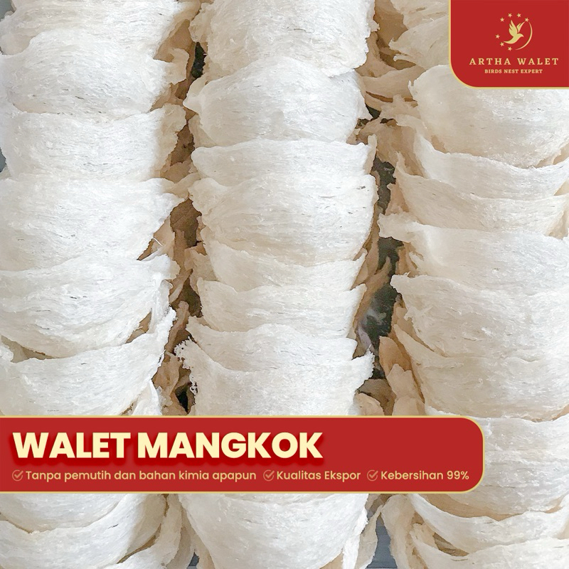 

Sarang Burung Walet Mangkok 3 Jari (AAA) 1gr - Yanwo / Bird Nest / 燕盏燕窝