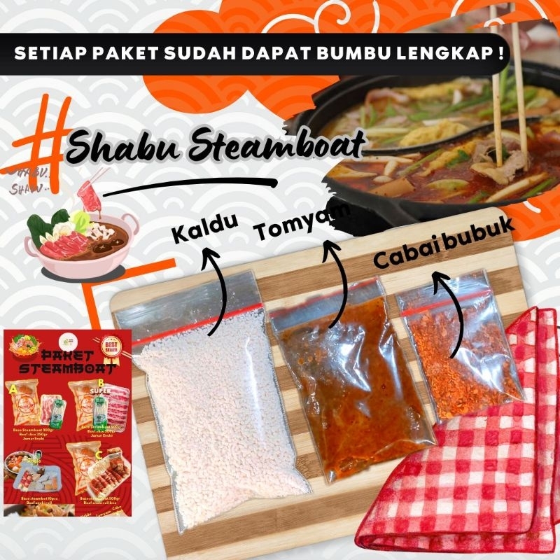 

BUMBU STEAMBOAT TOMYAM KALDU ENAK MANTAB MURAH