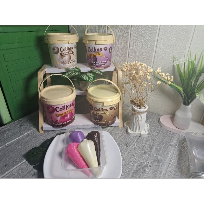 

Glaze Collins 200 gr ( Mix 4 rasa @ 50 gr)