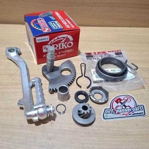 PAKET PEDAL AS SLAH NOUVO/SLAHAN SET+AS SELAH/KAMPAK+GIGI/GEAR SLAH +PER+BOS /BOSH+KARET SEAL/SIL YA
