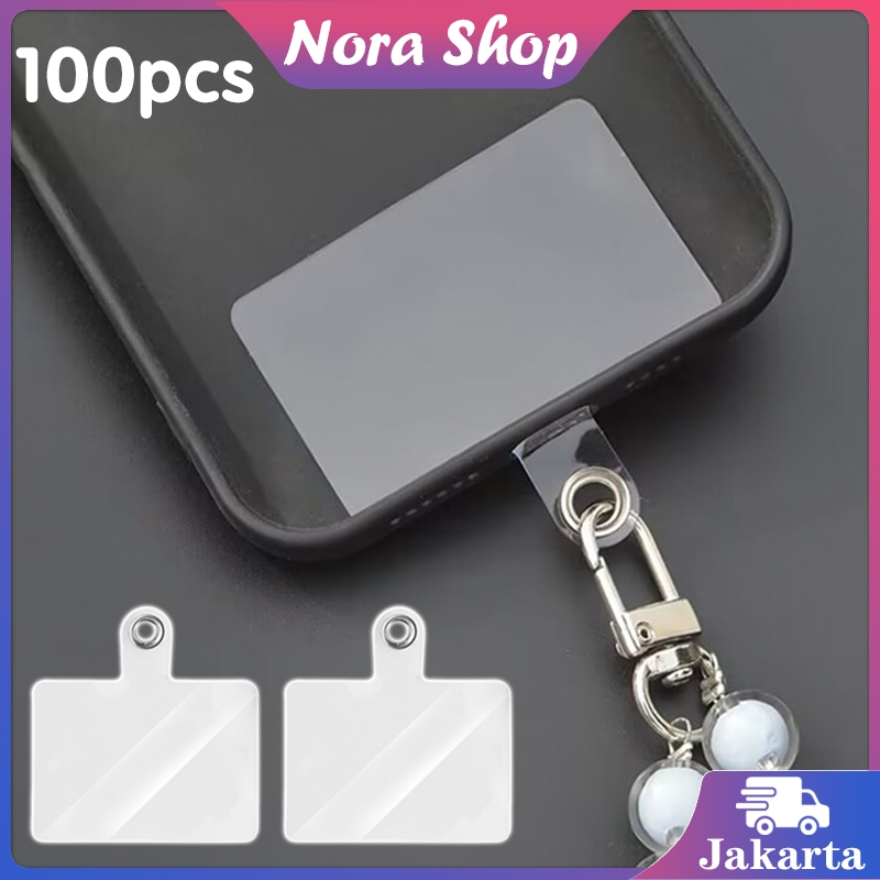 Mika Cantolan Hp Gantungan Casing Hp 100pcs Gantungan Mika Hp Mika Cantolan Holder Gantungan Hp