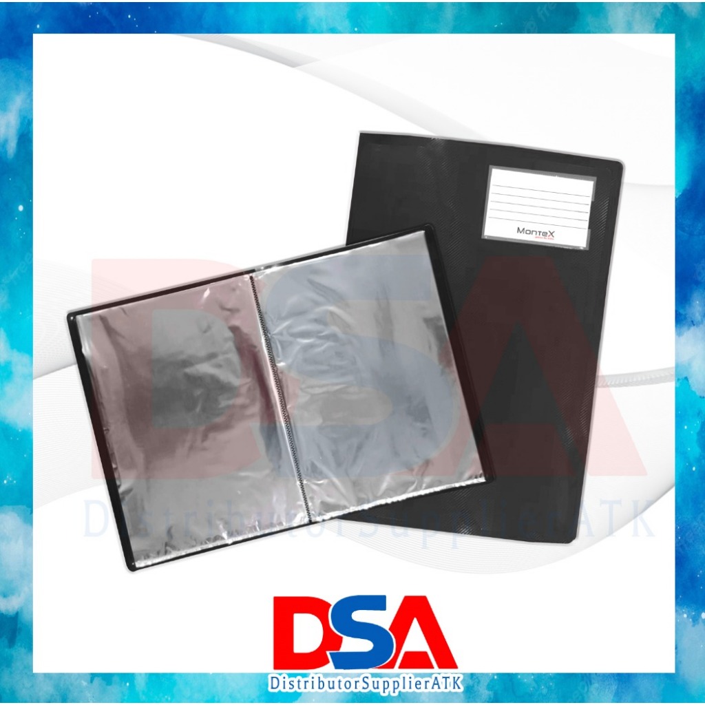 

CLEAR HOLDER 20 LEMBAR FOLIO / F4 FOLDER ON / MAP X-ONE