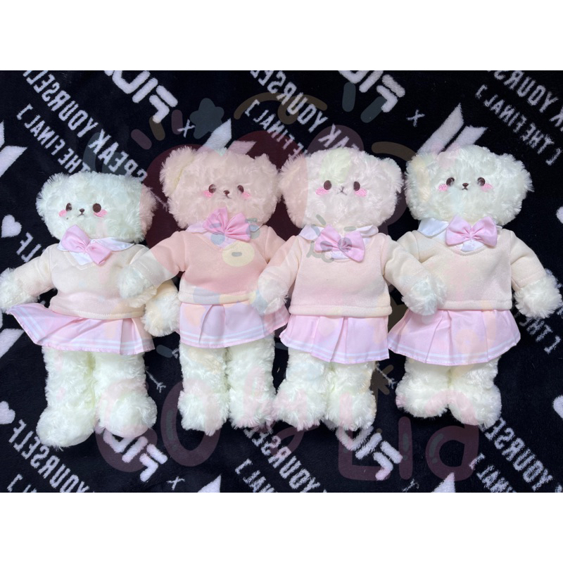 [READY STOCK] BONEKA DAISO KOREA DOLL UNIFORM PINK