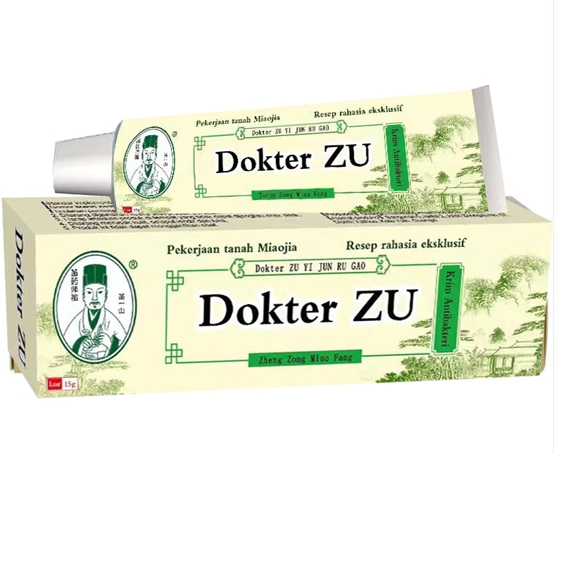 itching cream zudaifu Obat Kulit Gatal Jerawat Ruam Jamur Kudis Kurap krim hijau original gatal sela