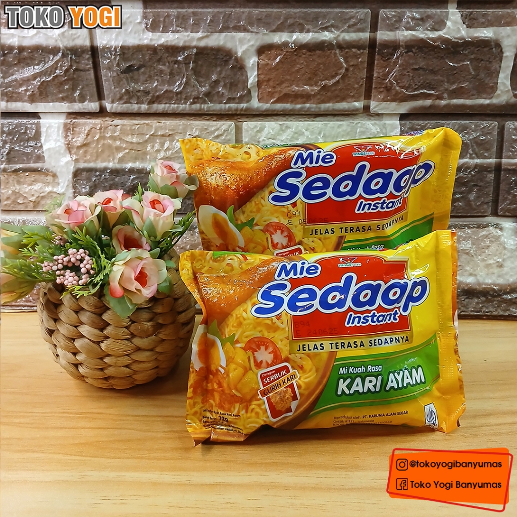 

SEDAAP MIE INSTAN KUAH KARI AYAM 72g