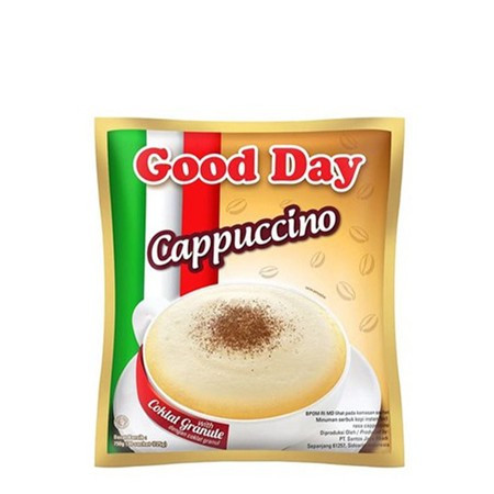 

ISNCK - Cappuccino Good Day Canela Granita 1 Renceng (10 pcs)