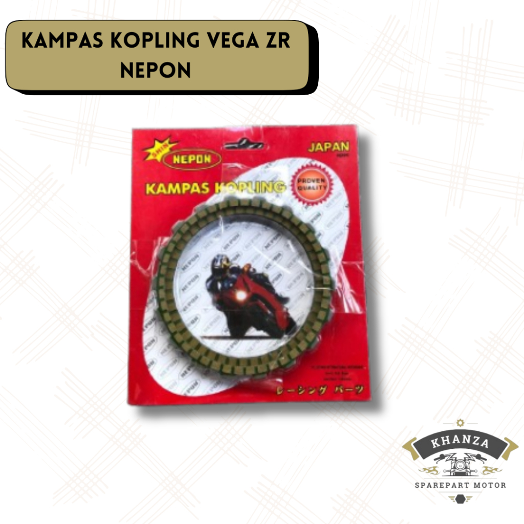 PLAT KOPLING VEGA ZR NEPPON || KAMPAS PLAT KOPLING VEGA ZR NEPPON