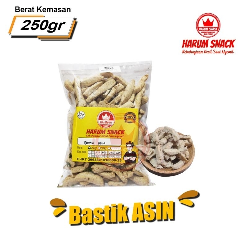 

BASRENG STIK ASIN BASTIK 250 GRAM [Harum Snack Official] SNACK KILOAN MAKANAN RINGAN