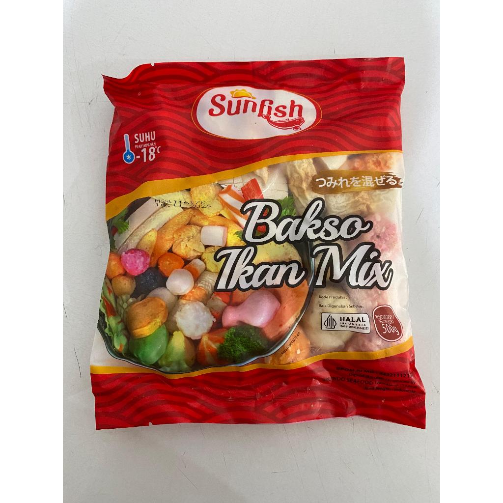 

Sunfish Bakso Ikan Mix Campur 500 gram