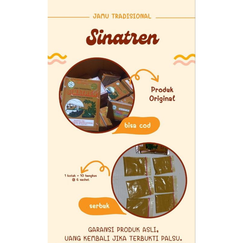 

herbal siinaatreen jamu tradisional garansi produk asli