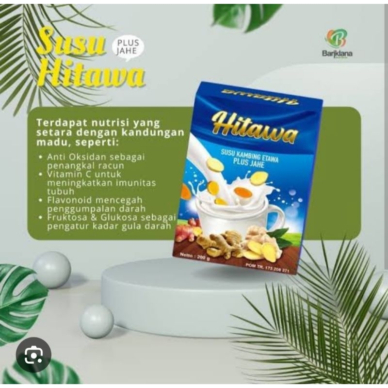

HITAWA SUSU ETAWA JAHE MERAH SOLUSI NYERI SENDI