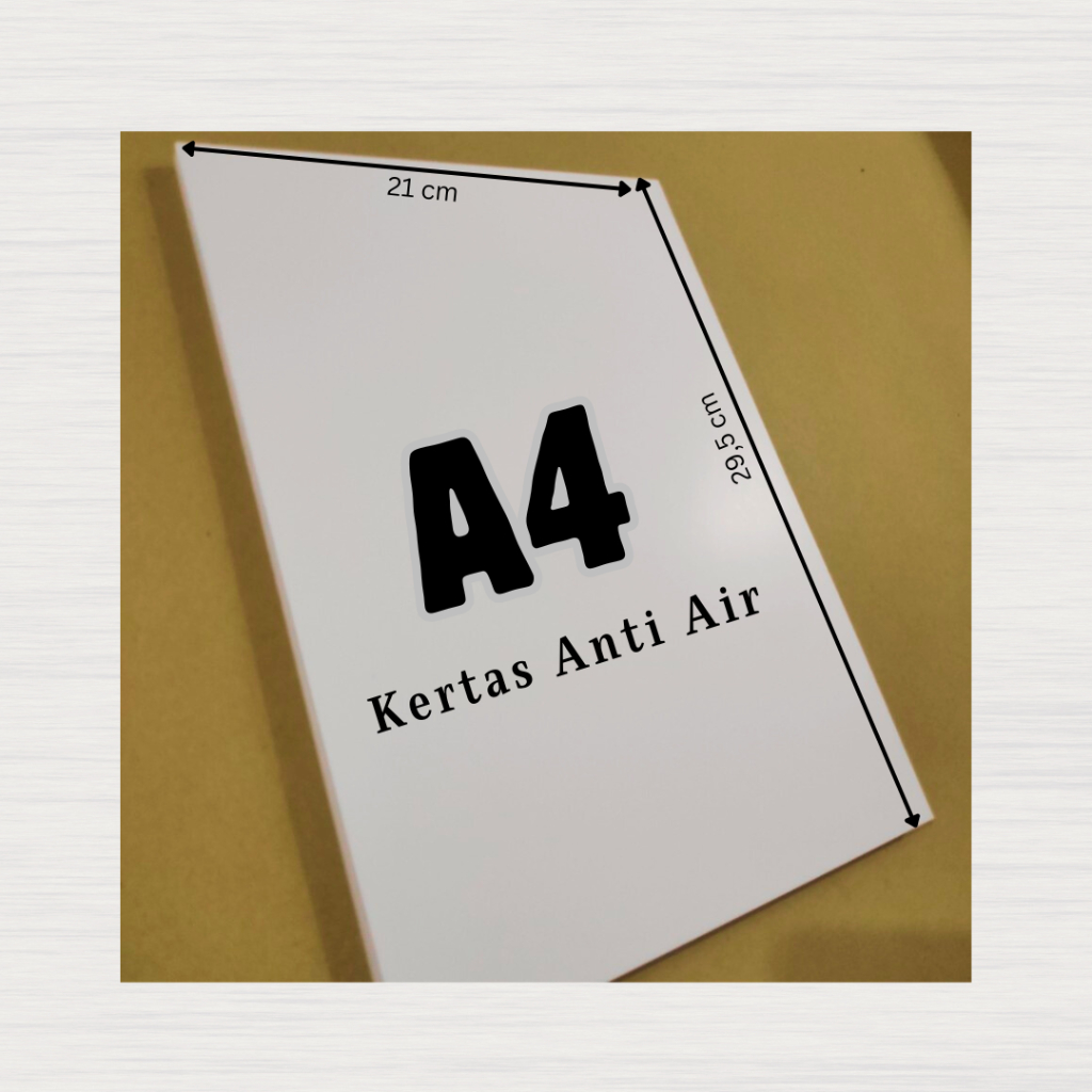 

Kertas Anti Air Untuk Label Tanaman