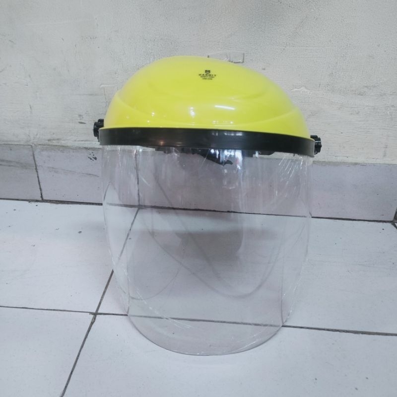 Face Shield Gerinda Helm Clear Pelindung Wajah