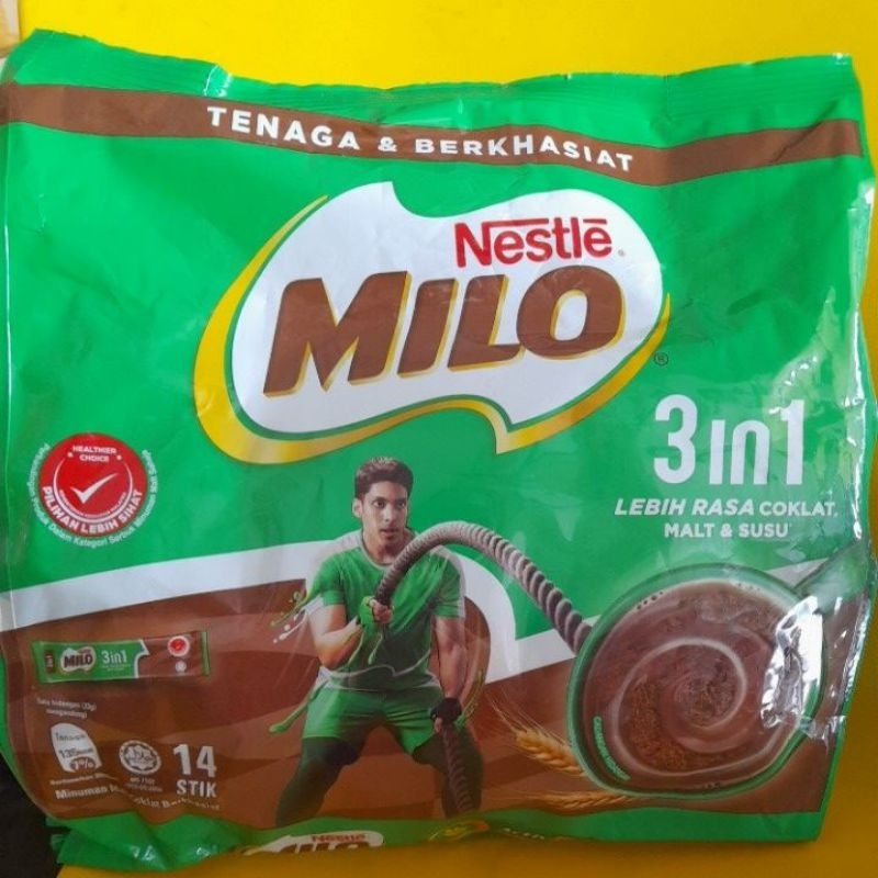 

MILO0 3in1/activ-go isi 14 stik