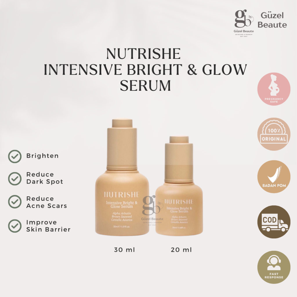 •Guzel• Nutrishe Intensive Bright & Glow Serum [NEW FORMULA]