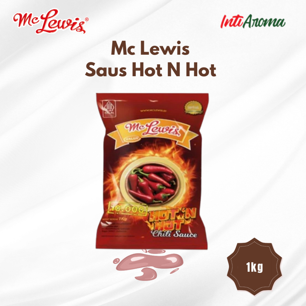 

Mc lewis saus hot n hot kemasan 1kg