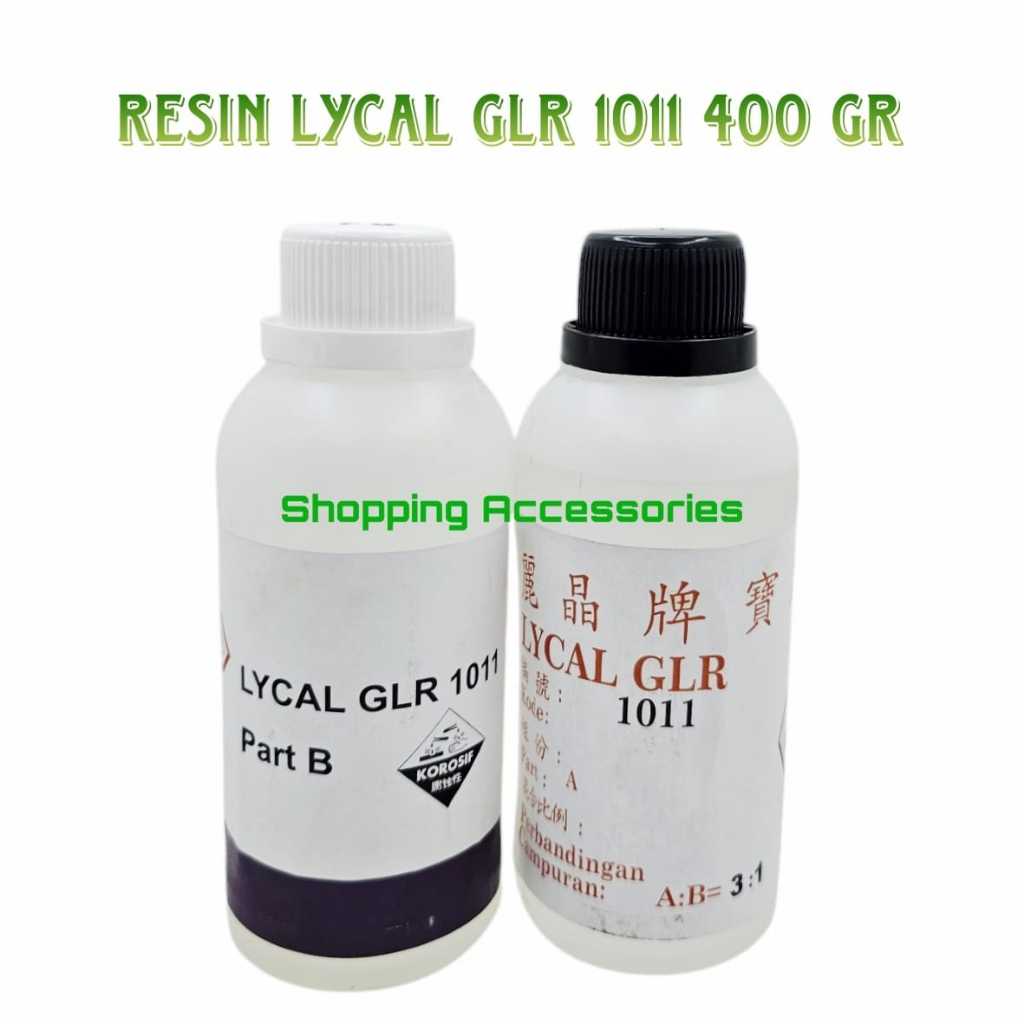 

Resin Bening Lycal Keras dgn Katalis - Lycal 1011 - 400gram