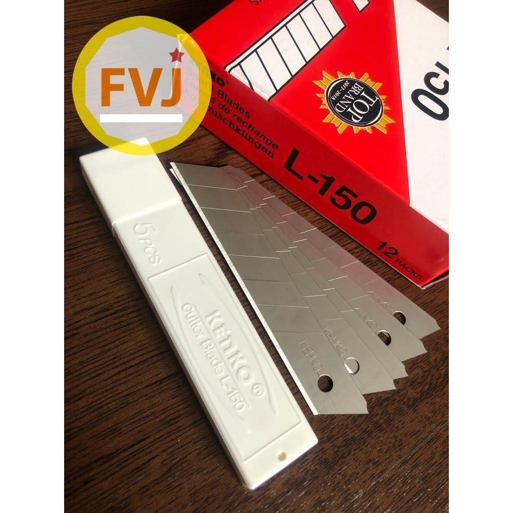 12 tube / 1 pak isi Cutter Besar KENKO L-150 / Refill kater Kenko L150