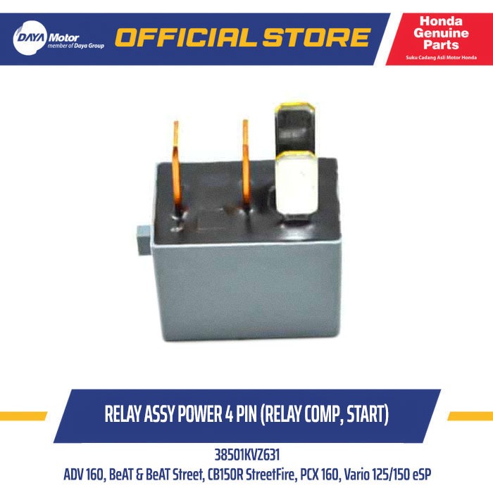 38501KVZ631 Relay Stater HONDA BEAT, CB 150 VERZA, VARIO 150 eSP