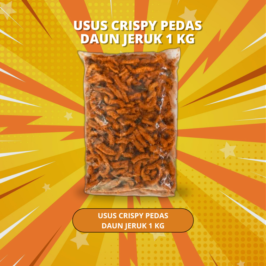 

Usus Crispy Pedas Daun Jeruk 1 KG 500gr 250gr