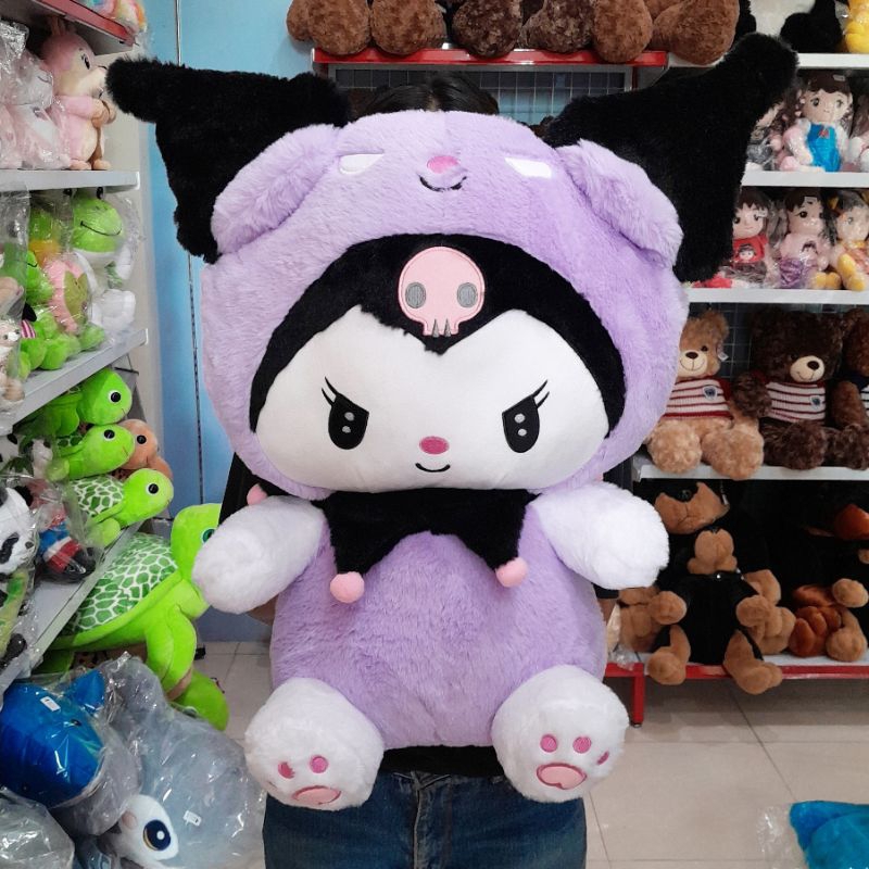 BONEKA KUROMI BESAR JUMBO KARAKTER LUCU