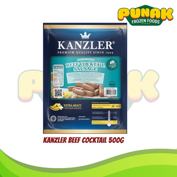 

KANZLER BEEF COCKTAIL SOSIS KOKTAIL SAPI 500G