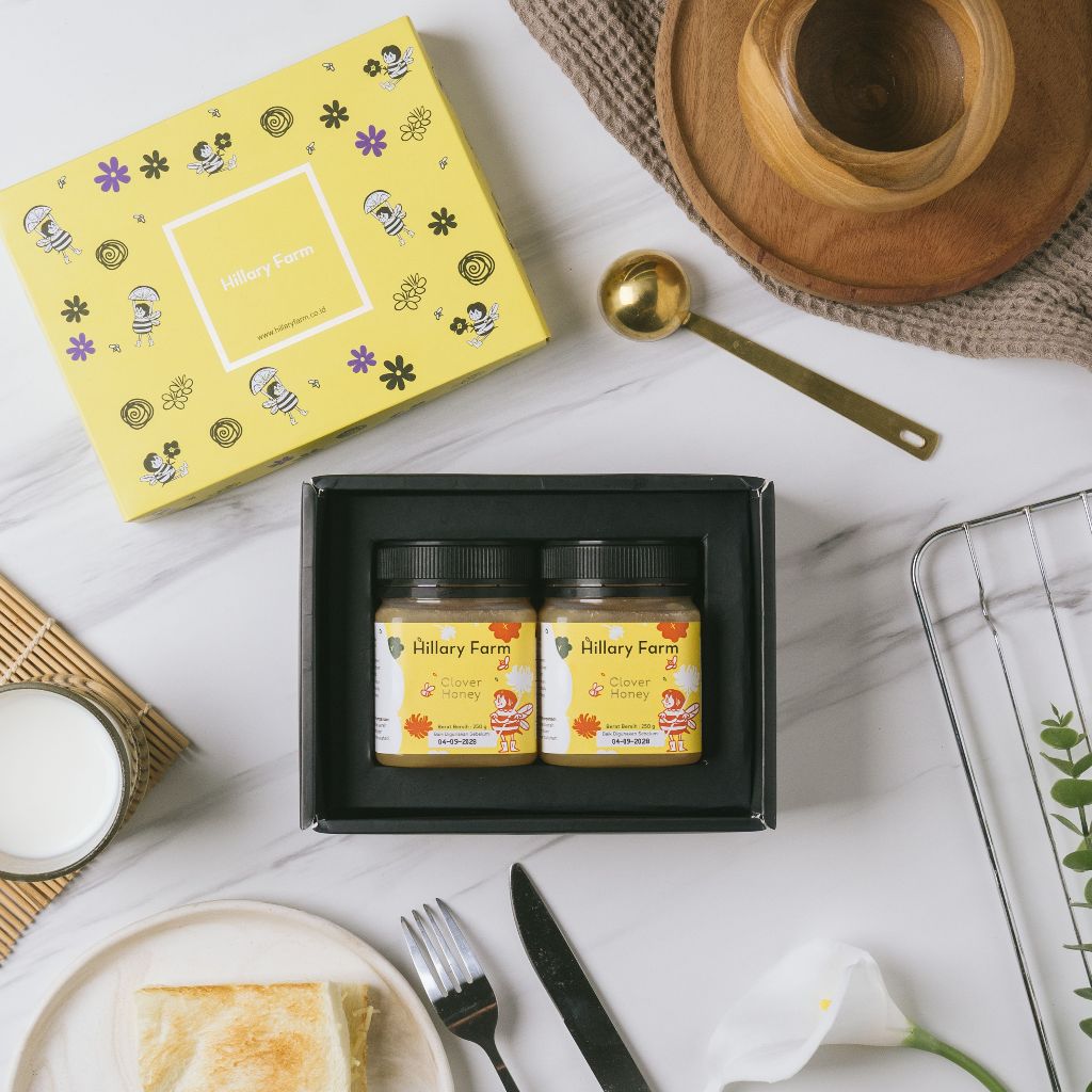 

Hampers Clover Honey 250gr + Clover Honey 250gr