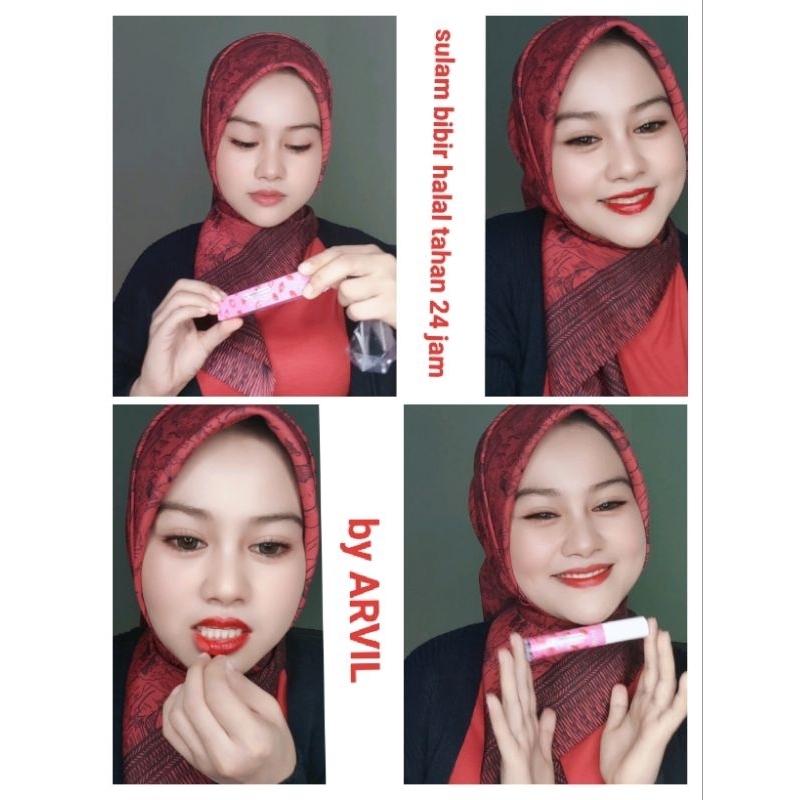 Beli 2 atau 3 sulam bibir halal tahan 24 jam by ARVIL