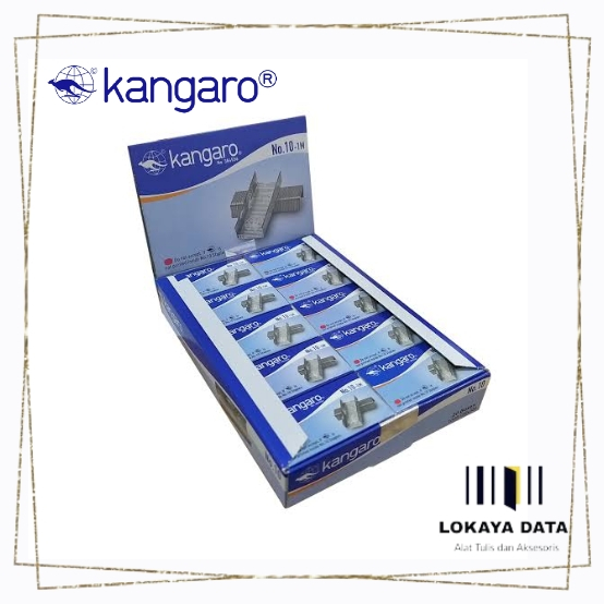 

KANGARO ISI STAPLES NO10 (1PAK=20 BOX KECIL)