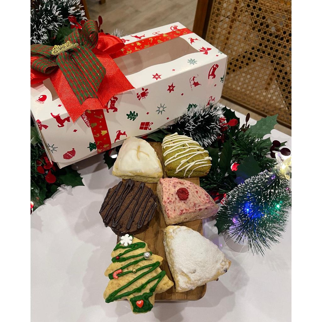 

HAMPERS Christmas Mini Scones (mix 6)