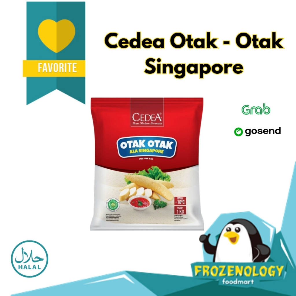 

[Cedea] Otak - Otak Singapore Frozen 500gr