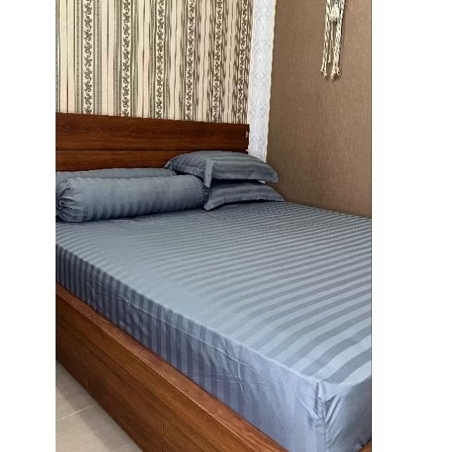 Sprei katun lokal || Sprei anti geser || Seprei set || Sprei homemade || Sprei set Hotel Mikro Tence