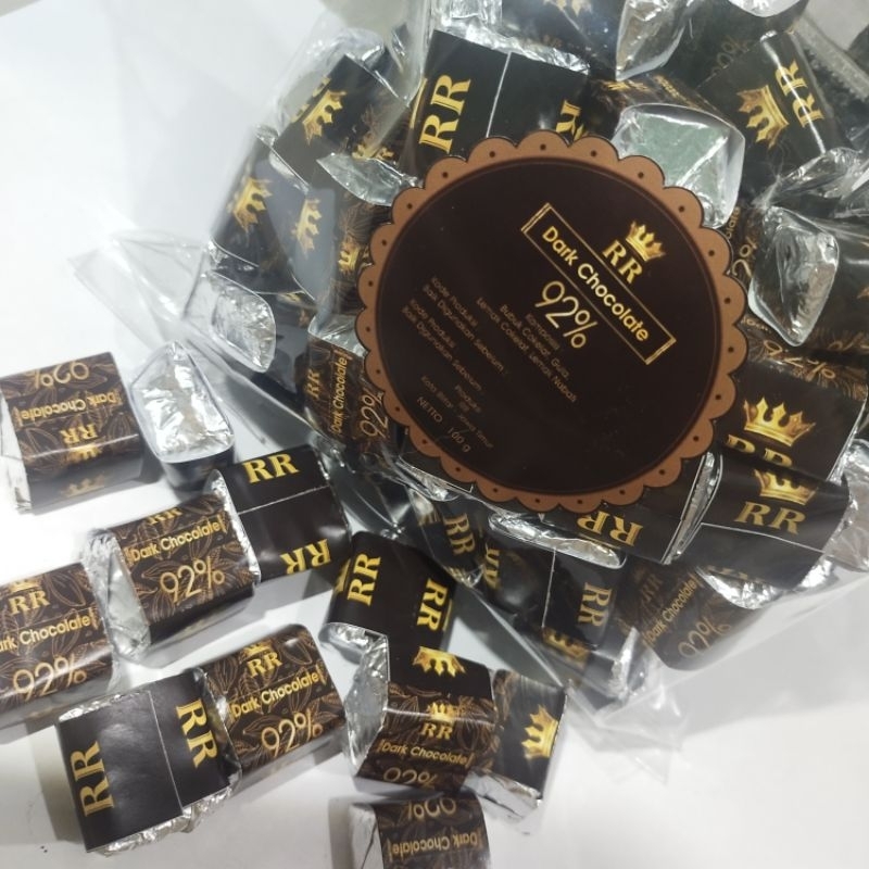 

Cokelat Dark 92% Cubes 500gram. Vegan, Diet Diabet, Tendah Gula Dan Rendah Lemak!