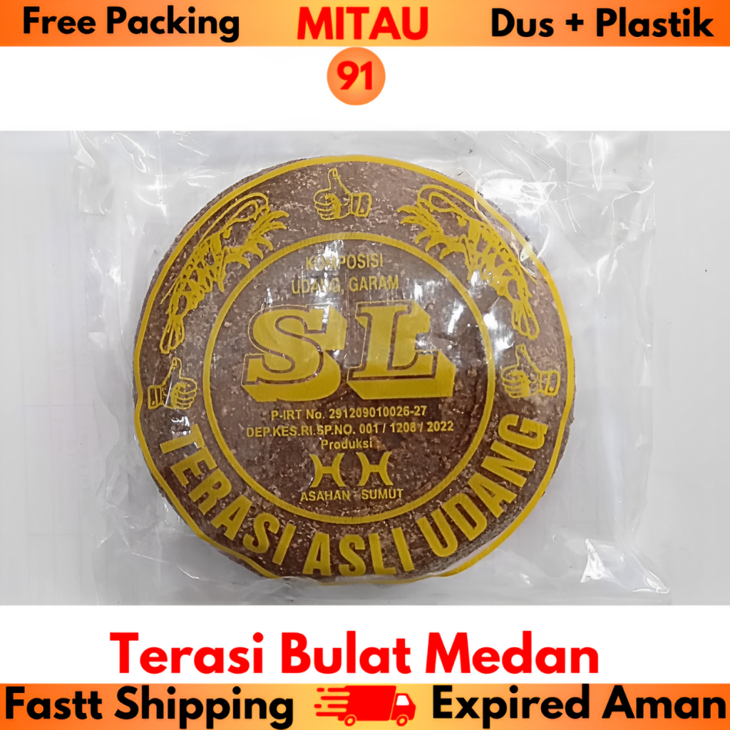 

Terasi Medan Bulat / Bks Beli 12 Bungkus Lebih Murah