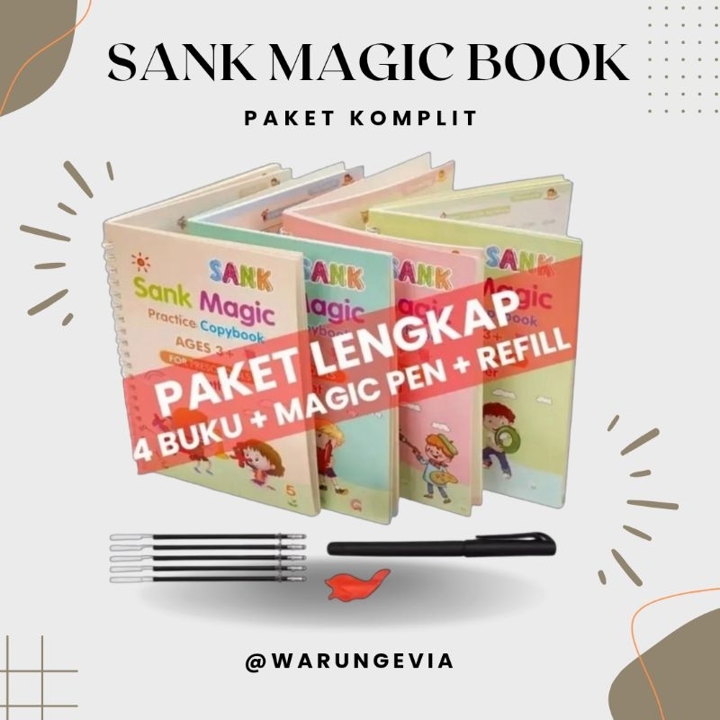 

SANK MAGIC BOOK SET/BUKU AJAIB