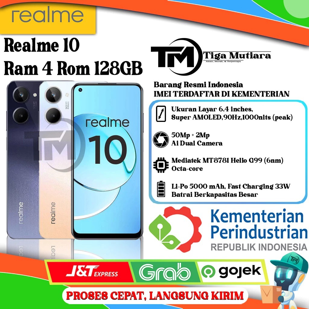 Realme 10 Ram 8/128GB | Ram 8/256GB