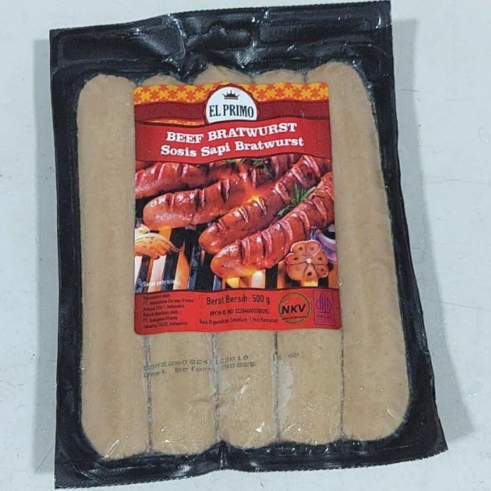 

EL Primo sosis sapi bratwurst 500 gr