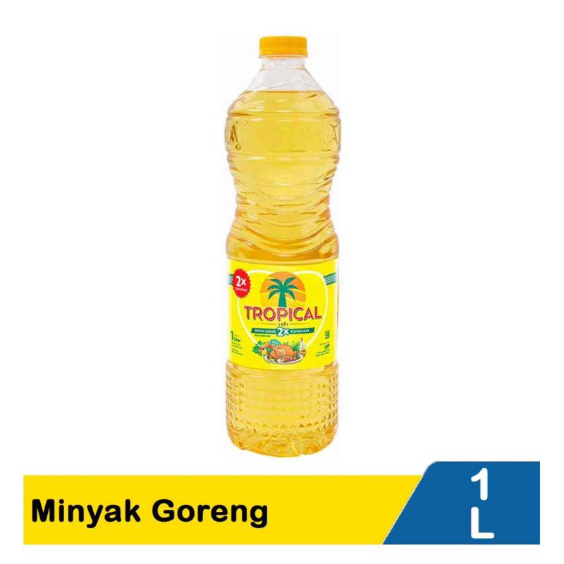 

Tropical Minyak Goreng 1 dan 2 Liter