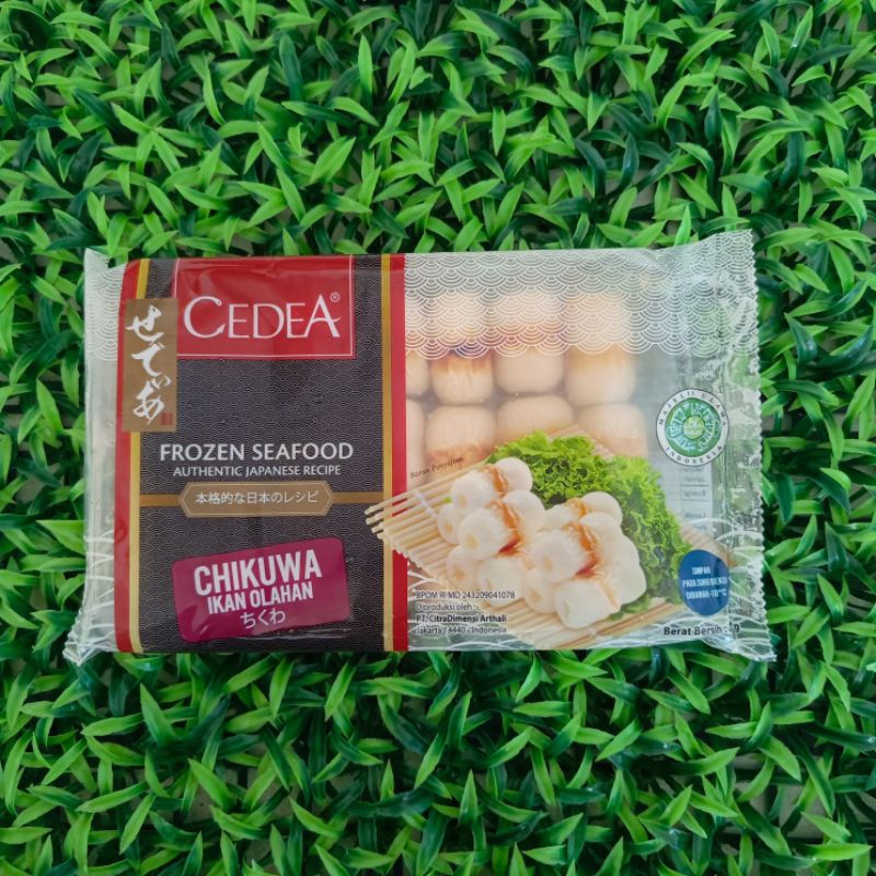 

Cedea Chikuwa (Ikan Olahan) - Berat 250 Gr