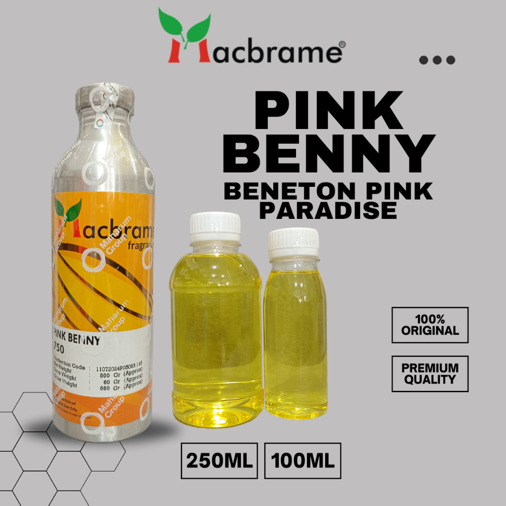 Bibit Parfum B3neton Pink Paradise 250ml Macbrame Pink Benny