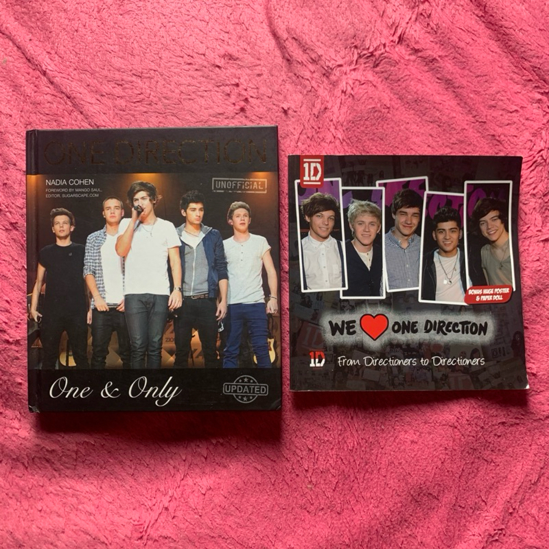 [TAKE ALL] ONE DIRECTION 1D - 2 UNOFFICIAL BOOKS | 1D ONE & ONLY BY NADIA COHEN | WE LOVE ONE DIRECT